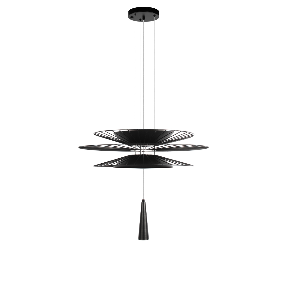 подвесная люстра loft it star 10141b/600 black