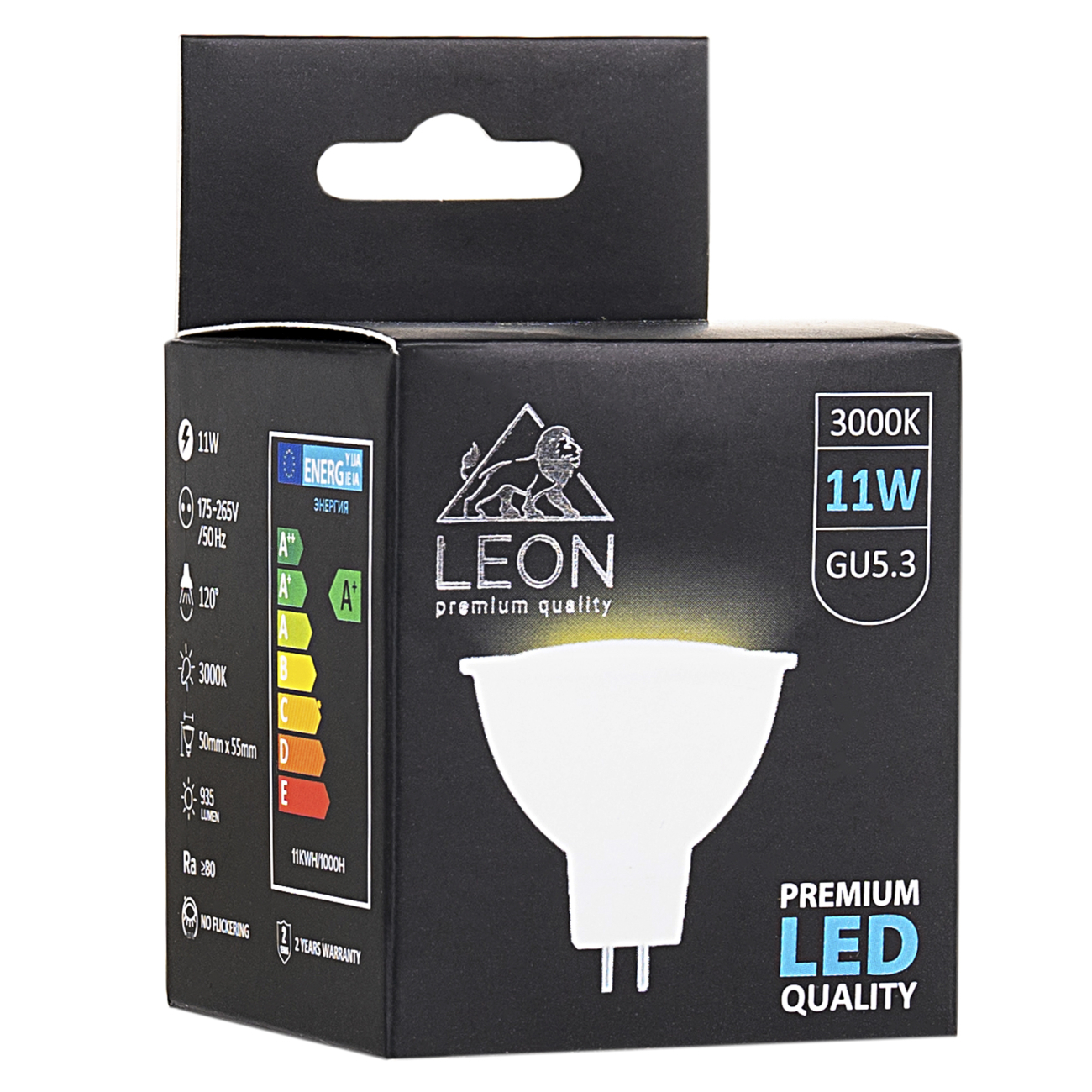 светодиодная лампа leon le-mr16-11w-3000k