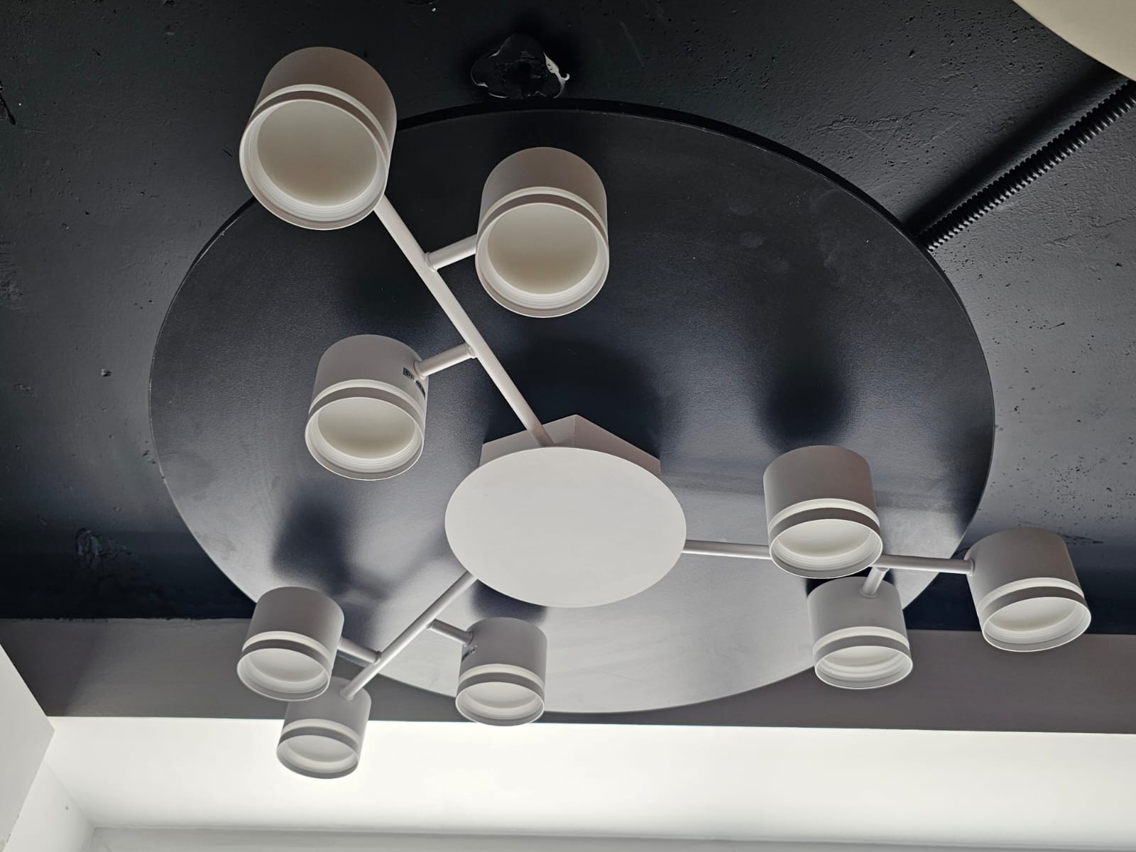 потолочная люстра lumion gareta 8235/9c