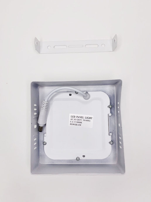 настенно-потолочный светильник elvan nls-702sq-6w-ww-wh