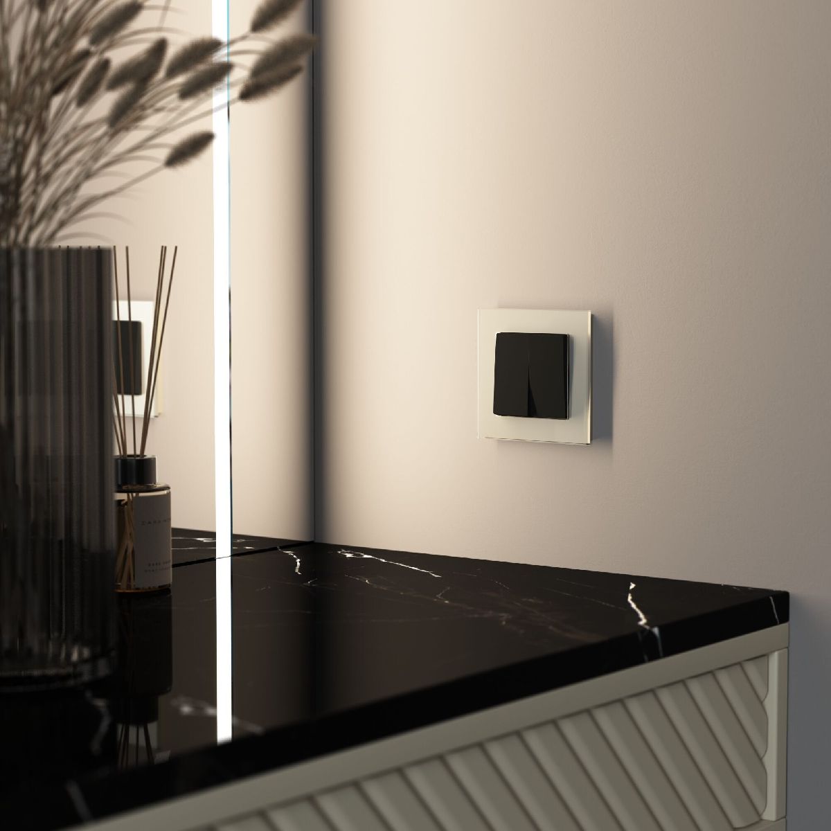 рамка на 1 пост werkel senso w0013111 4690389200342 a064576