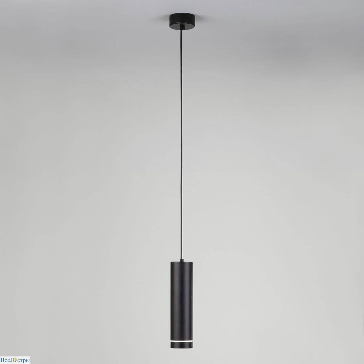 подвесной светодиодный светильник elektrostandard dlr023 12w 4200k черный матовый 4690389119729