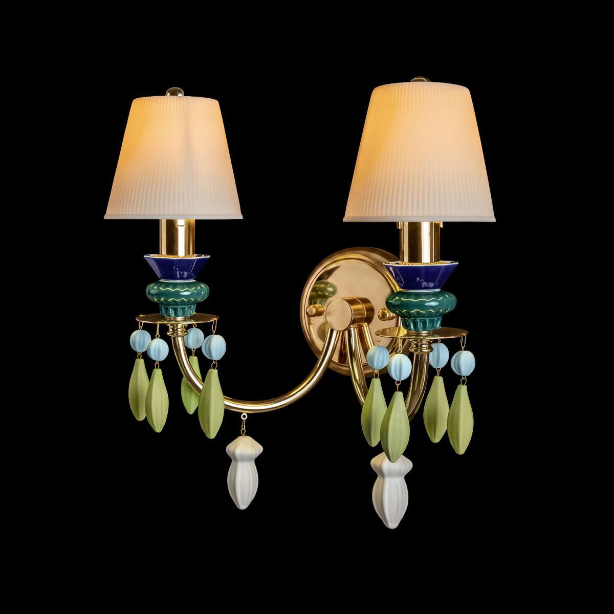 бра loft it grace 10203/2w green