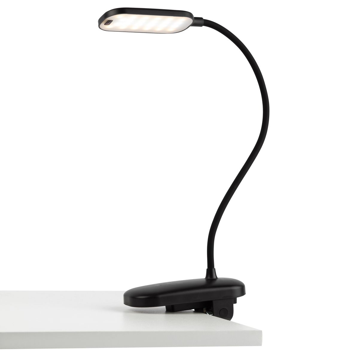 настольная аккумуляторная лампа эра nled-525-6w-bk б0068549
