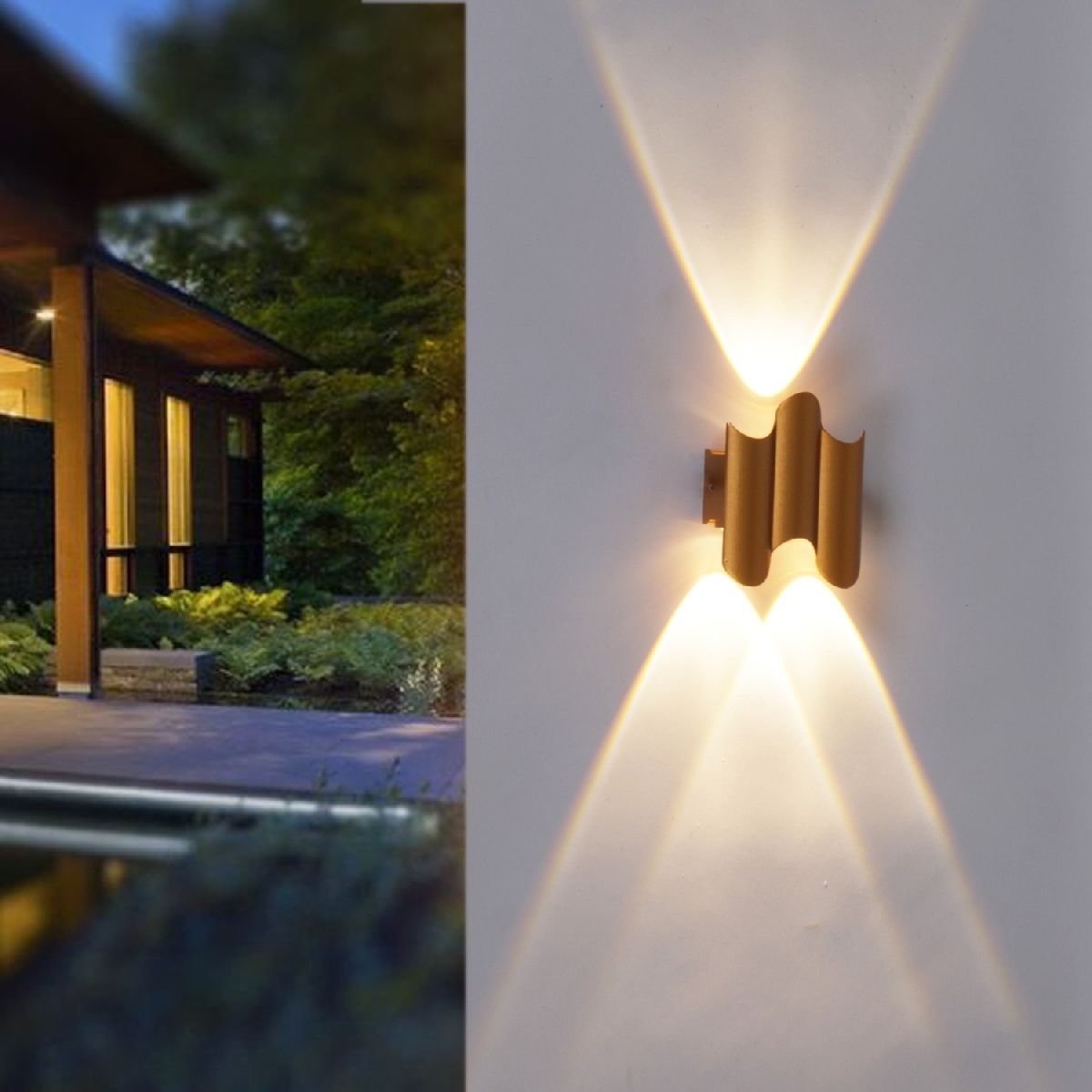 архитектурный светильник reluce 86851-9.2-003kt led3w gold