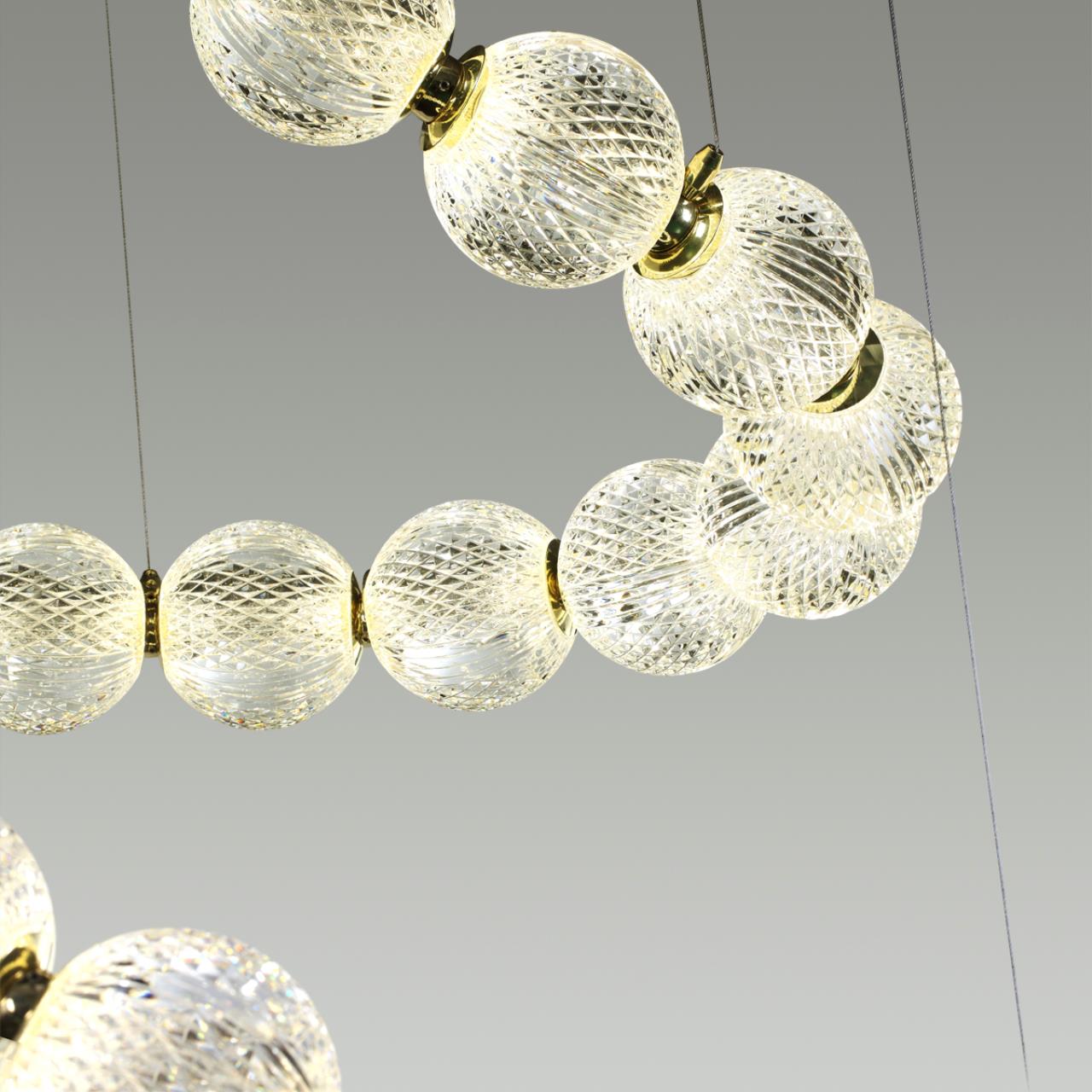 подвесная люстра odeon light crystal 5008/132l
