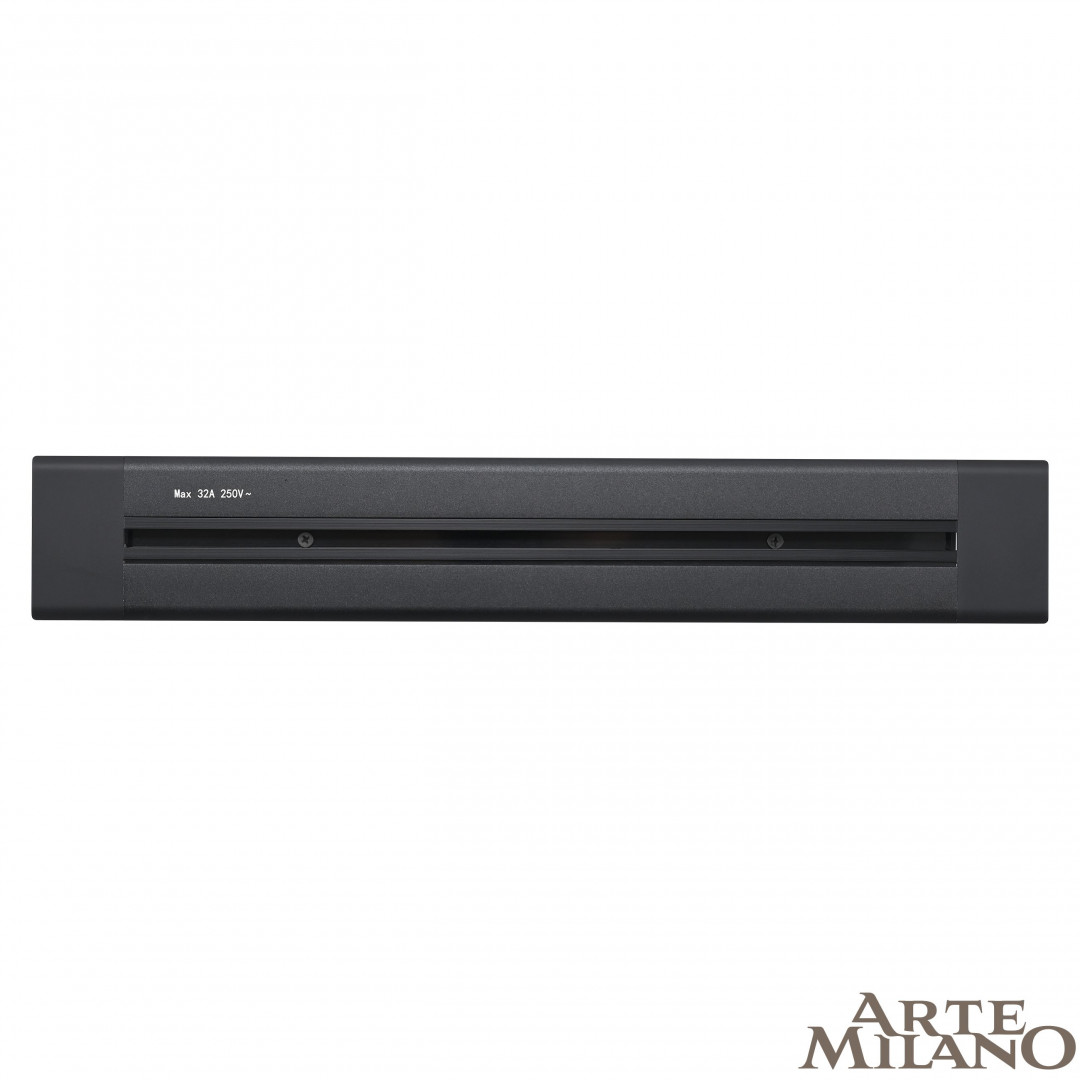 накладной шинопровод arte milano am-track-sockets 382305to/50 black