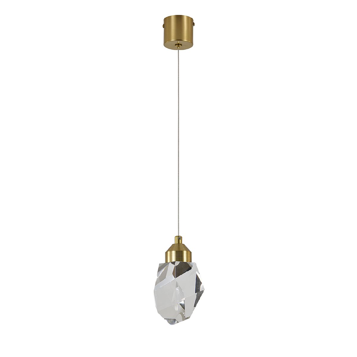 подвесной светильник indigo cristallo 12053/1p brass v000132l