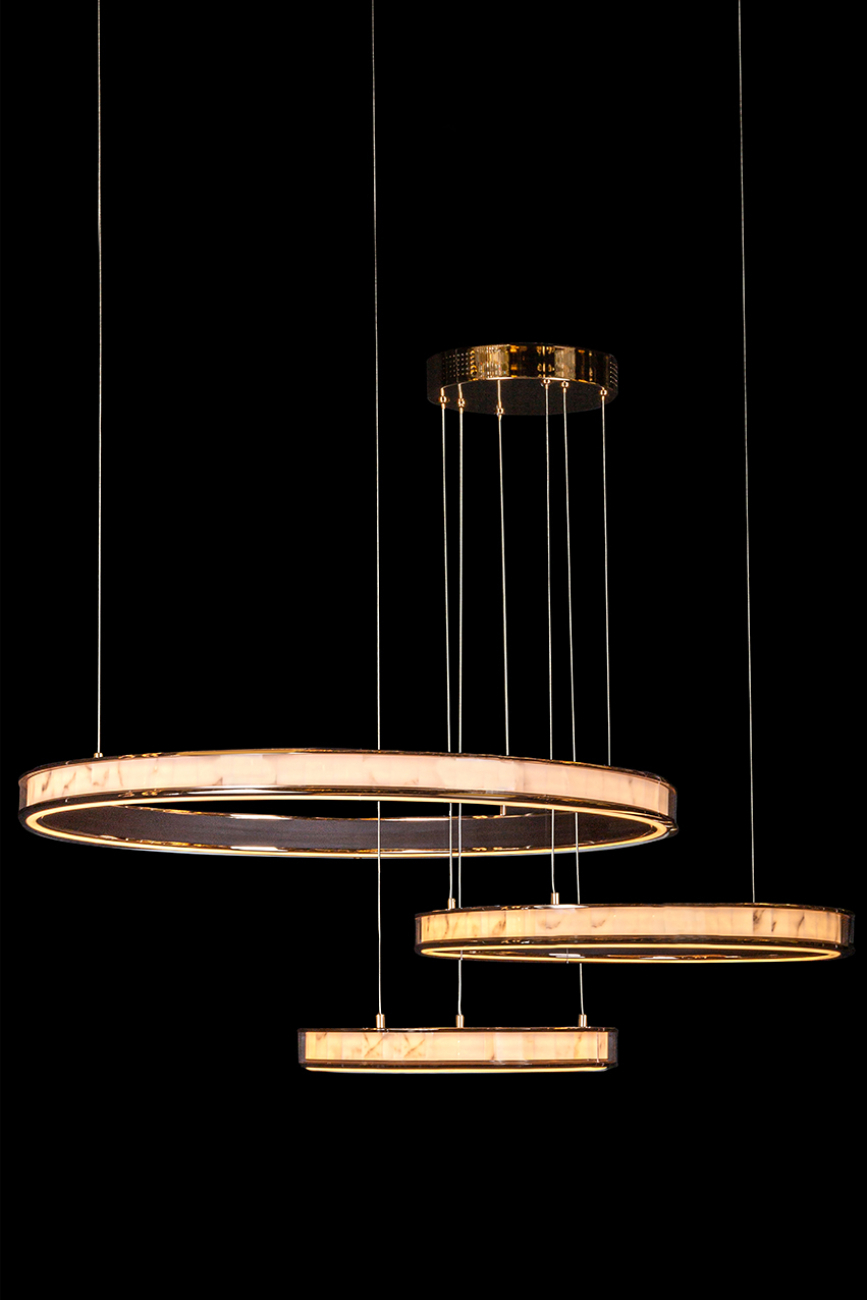 подвесная люстра christine le7702/800-3f gold