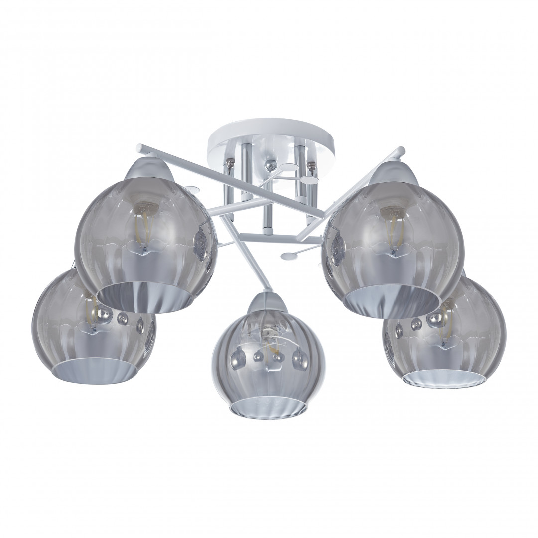 потолочная люстра arte milano amalfi 326508/5 wh+cr