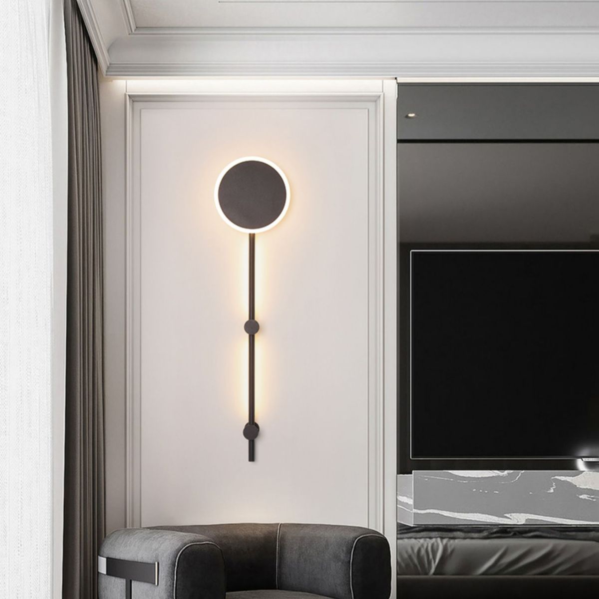 настенный светильник imperiumloft mara black 224343-23
