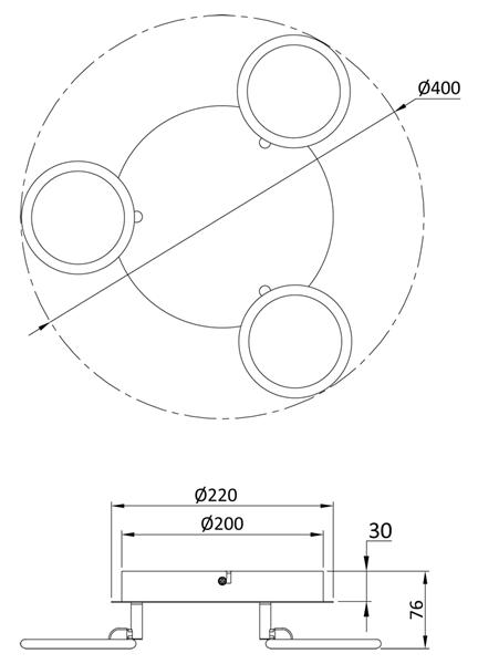 светодиодный спот deko-light botein 348117
