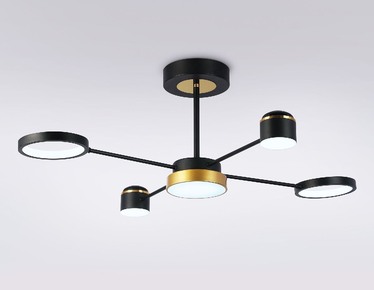 люстра на штанге ambrella light linetech fl51632