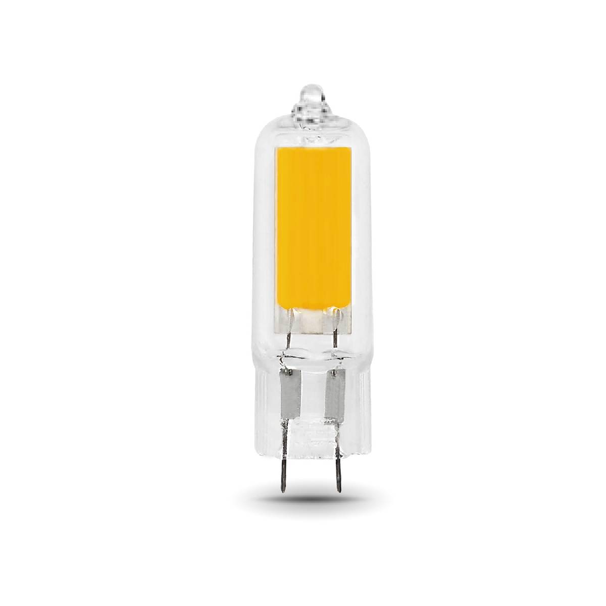 лампа светодиодная gauss g4 3.5w 3000k прозрачная 107807103