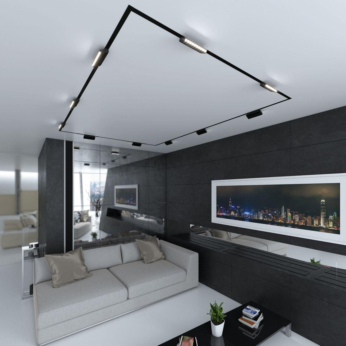 трековый светодиодный светильник elektrostandard slim magnetic 85195/01 a066587