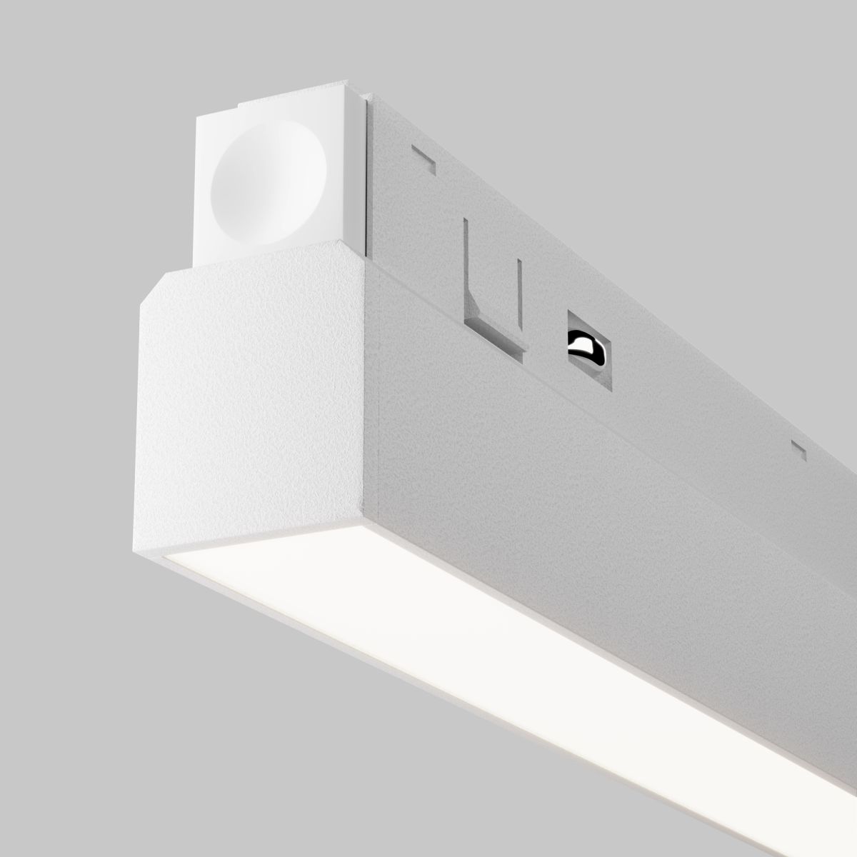 трековый магнитный светильник maytoni basis tr030-4-30wtw-dd2-w