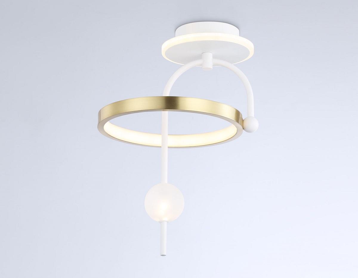 потолочный светодиодный светильник ambrella light comfort linetech fl66422