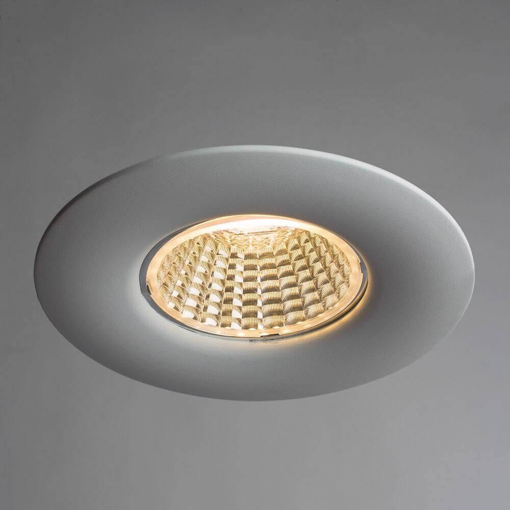 встраиваемый светодиодный светильник arte lamp uovo a1425pl-1wh