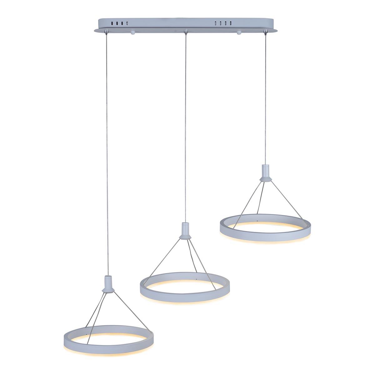 подвесной светодиодный светильник iledex libra d075-3 wh