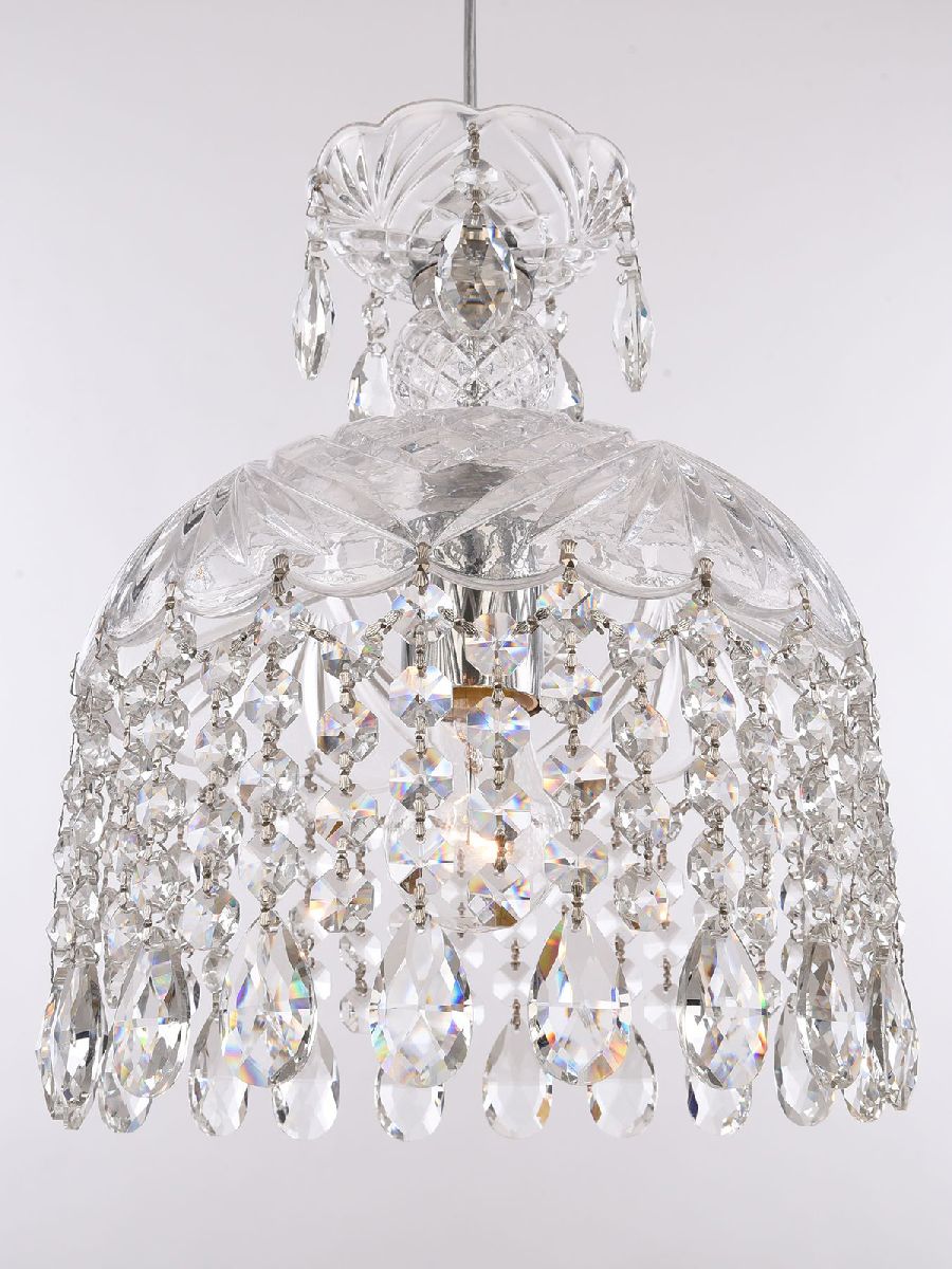подвесной светильник bohemia ivele crystal 14781p/22 ni