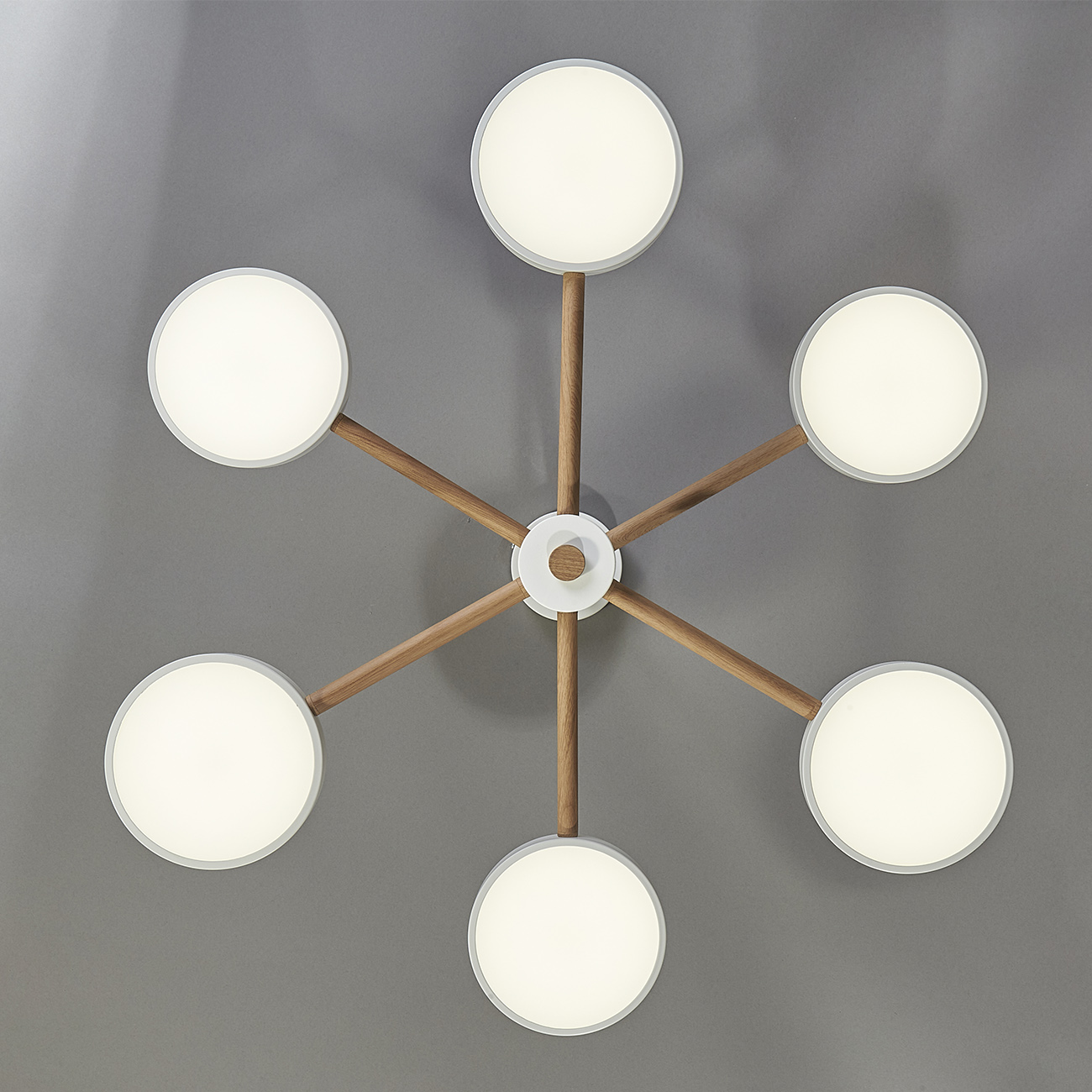 потолочная светодиодная люстра escada astrid 10236/6led