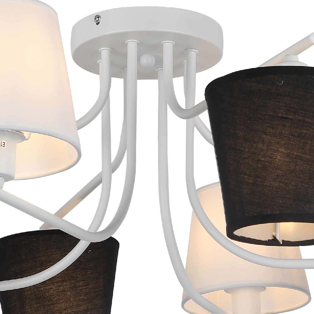 потолочная люстра illumico il8135-8cou-79 wh base