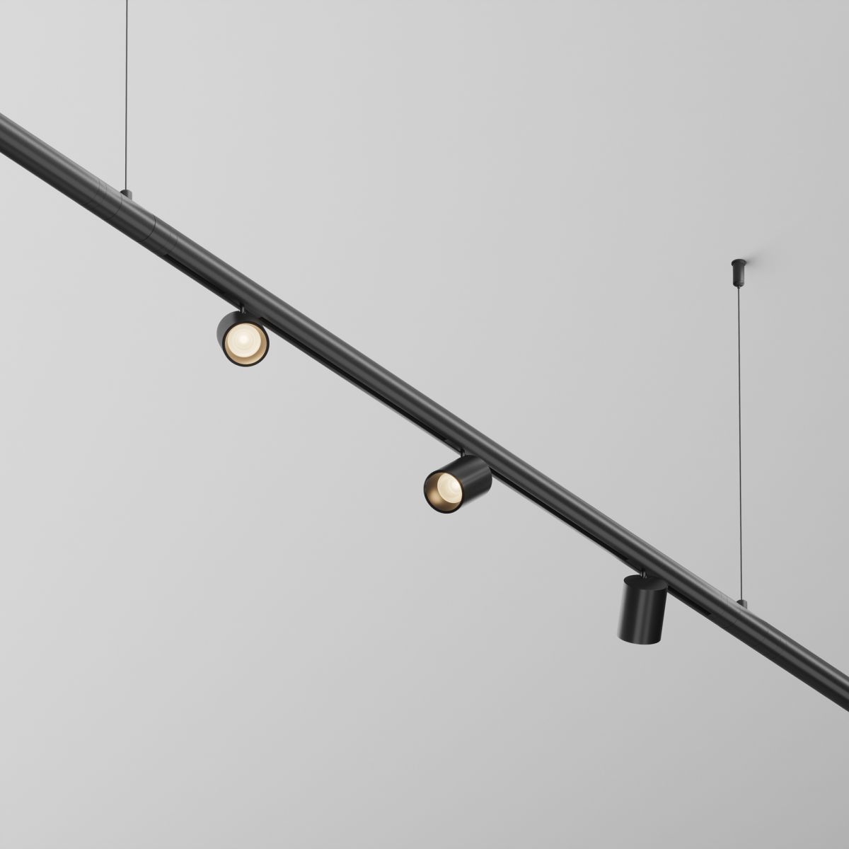 шинопровод накладной/подвесной maytoni shelf ca012-trx-900-b