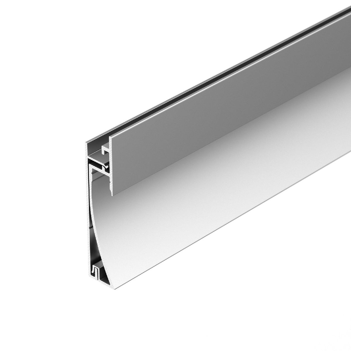 профиль arlight plintus-h58-f-2000 anod 046391