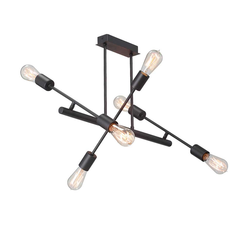 потолочная люстра vitaluce v3010-1/6pl
