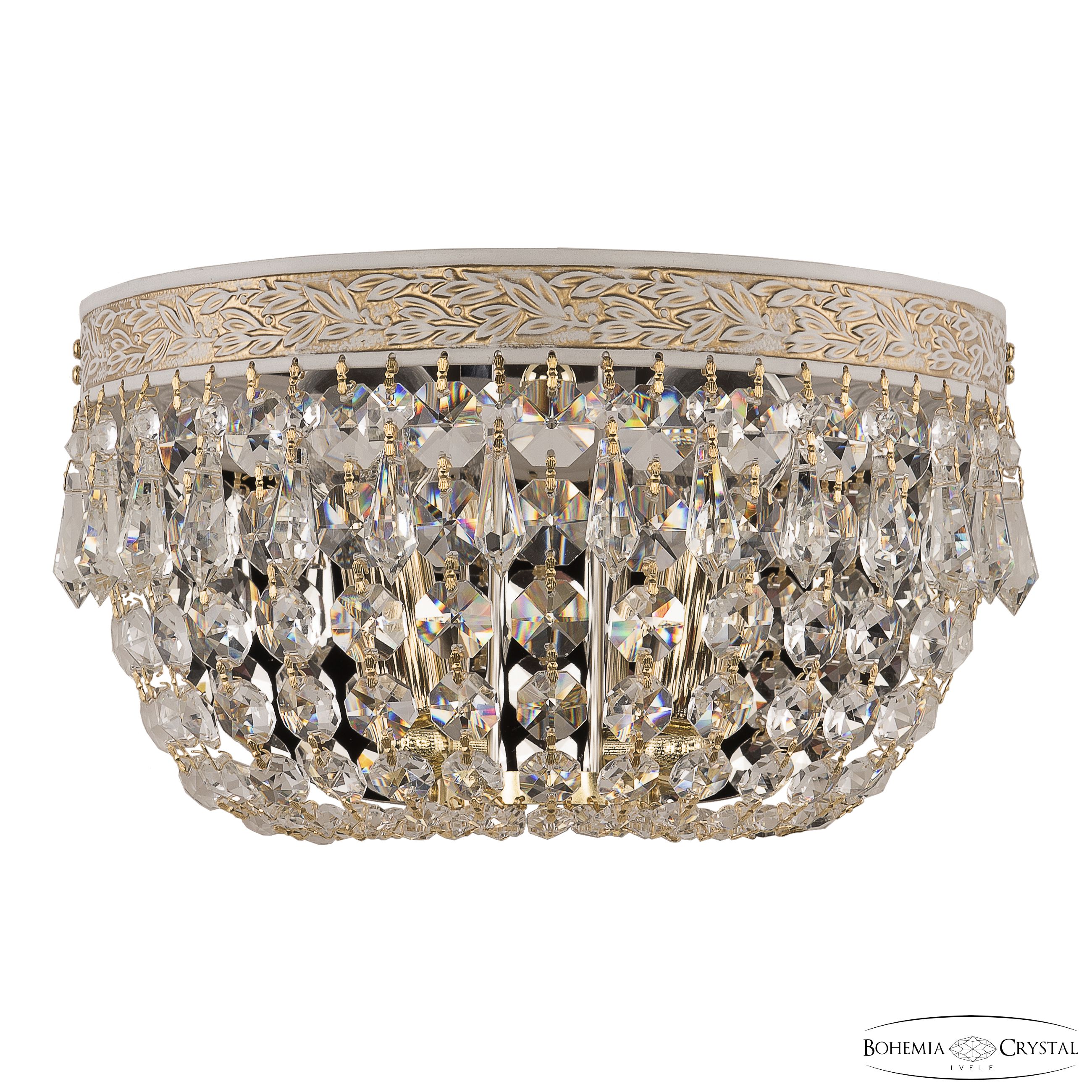 настенный светильник bohemia ivele crystal al19011b/25ol wmg