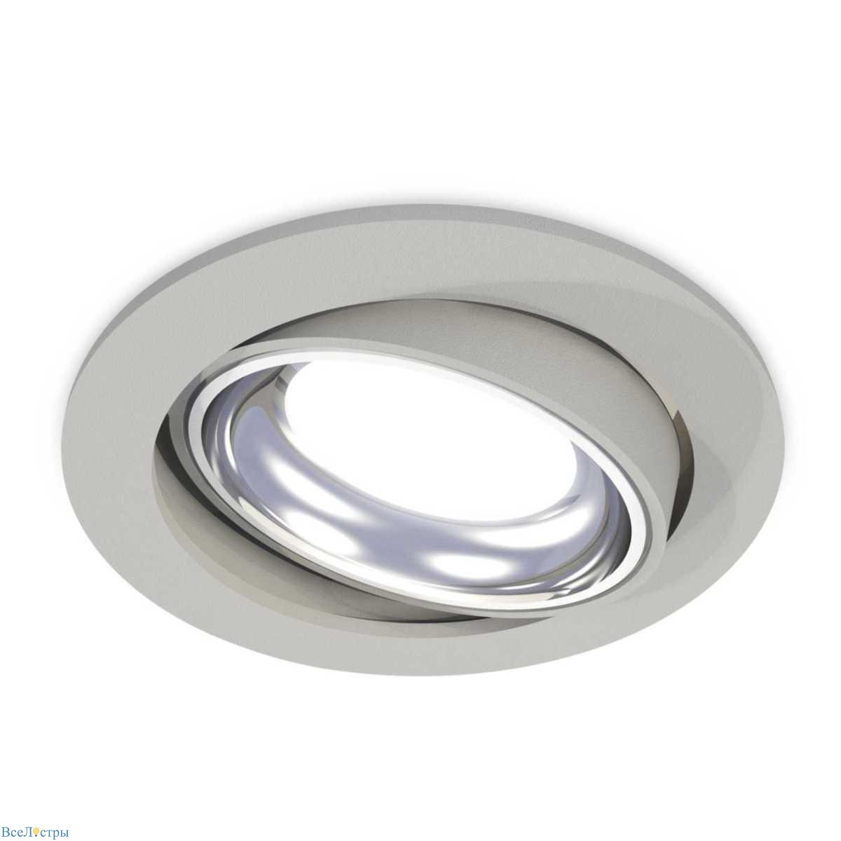 комплект встраиваемого светильника ambrella light techno spot xc (c7653, n7022) xc7653002