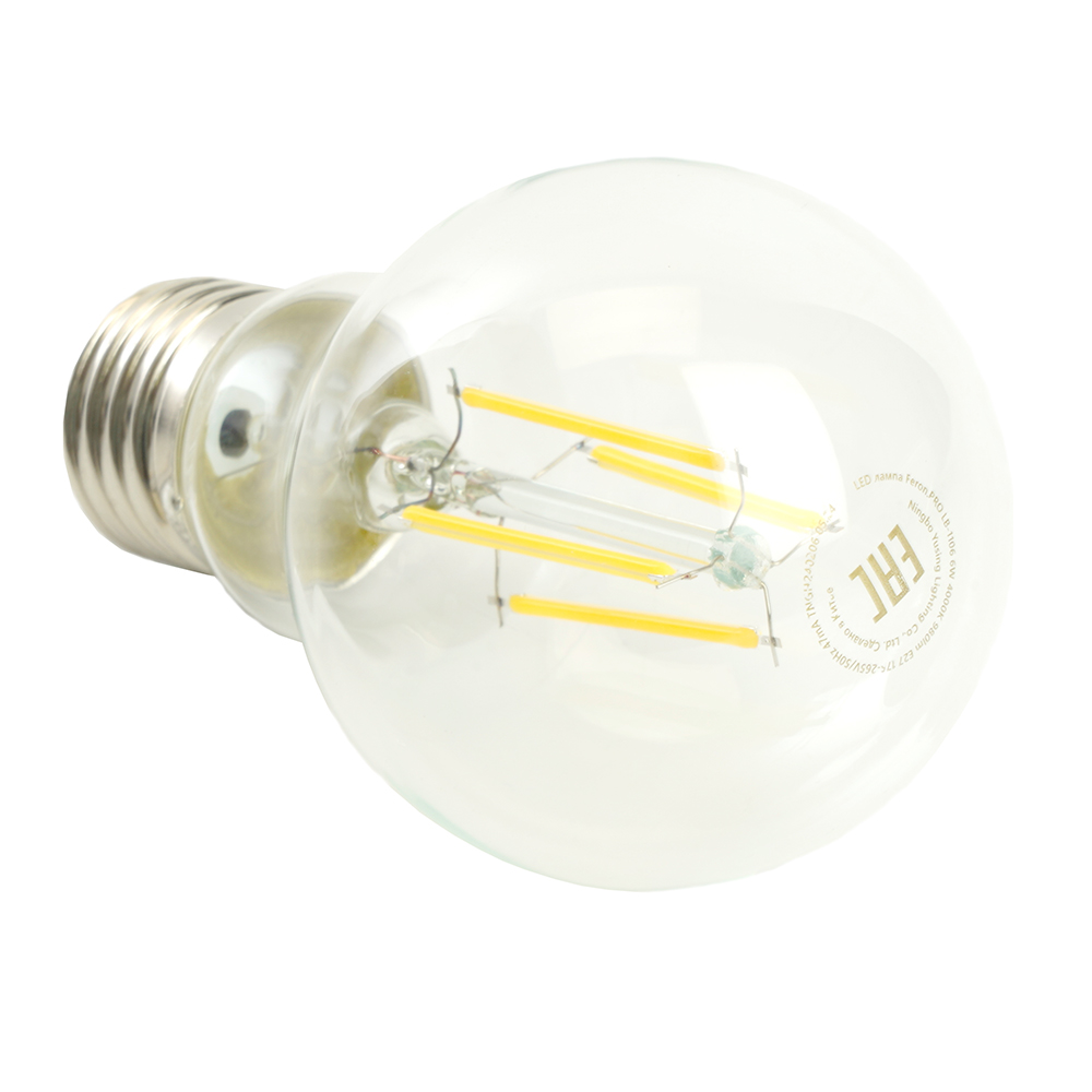 светодиодная лампа feron lb-1106 e27 6w 6400k 48891