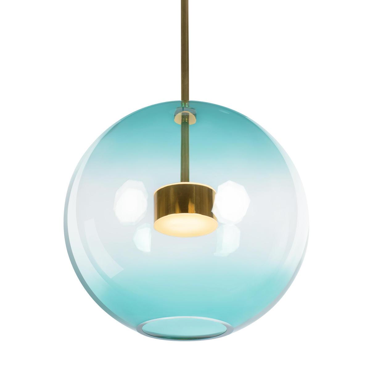 подвесной светодиодный светильник loft it bolle 2027-p1 blue