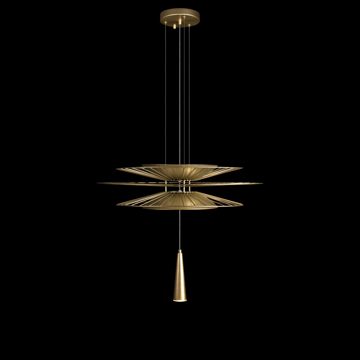 подвесная люстра loft it star 10141b/600 gold