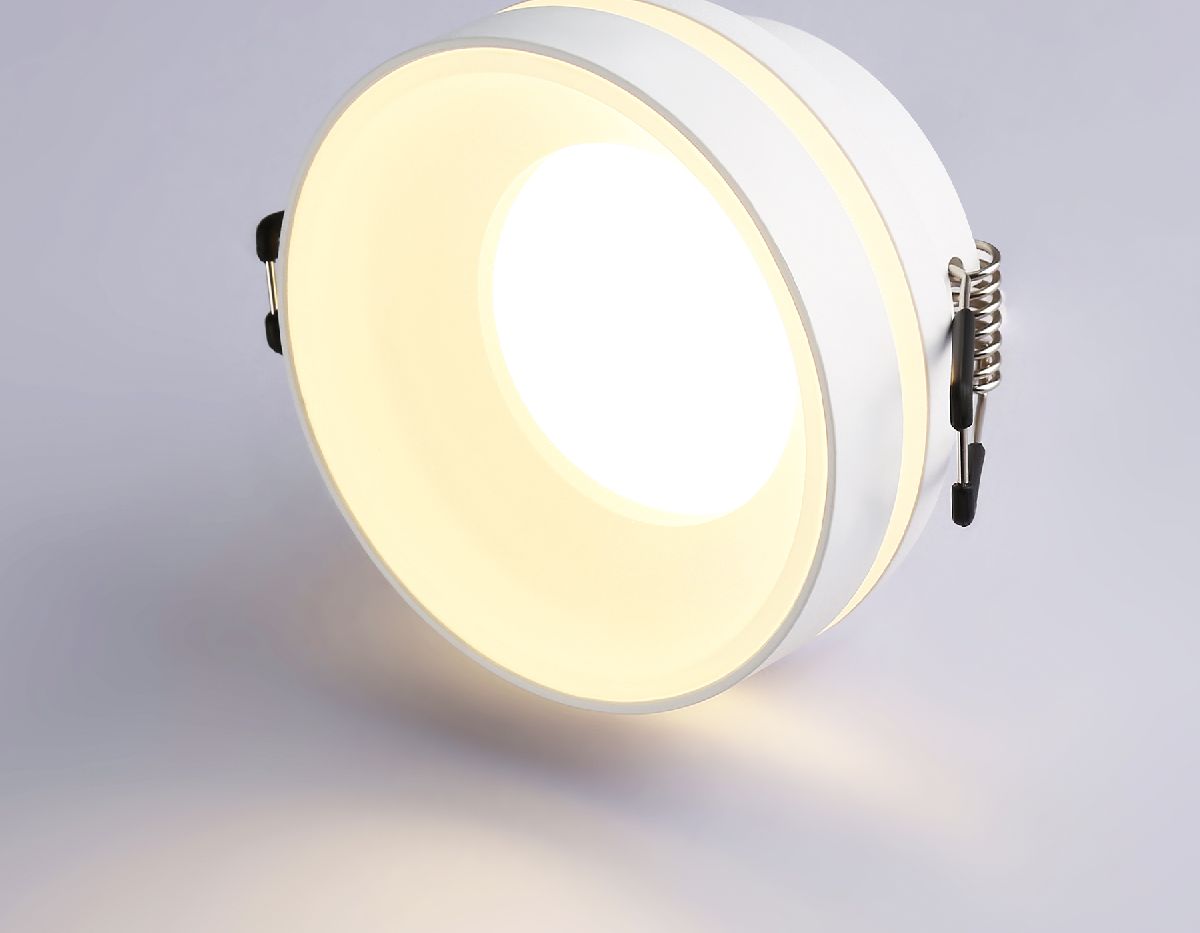 встраиваемый светильник ambrella light acrylic frost tn3305