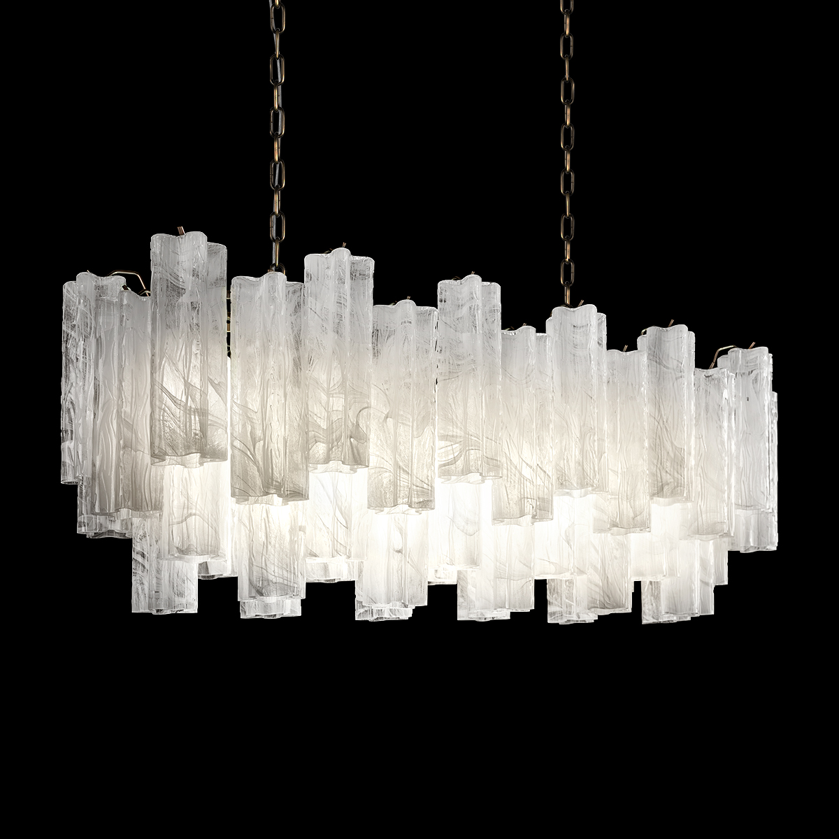 подвесная люстра loft it murano 10580/1000r white