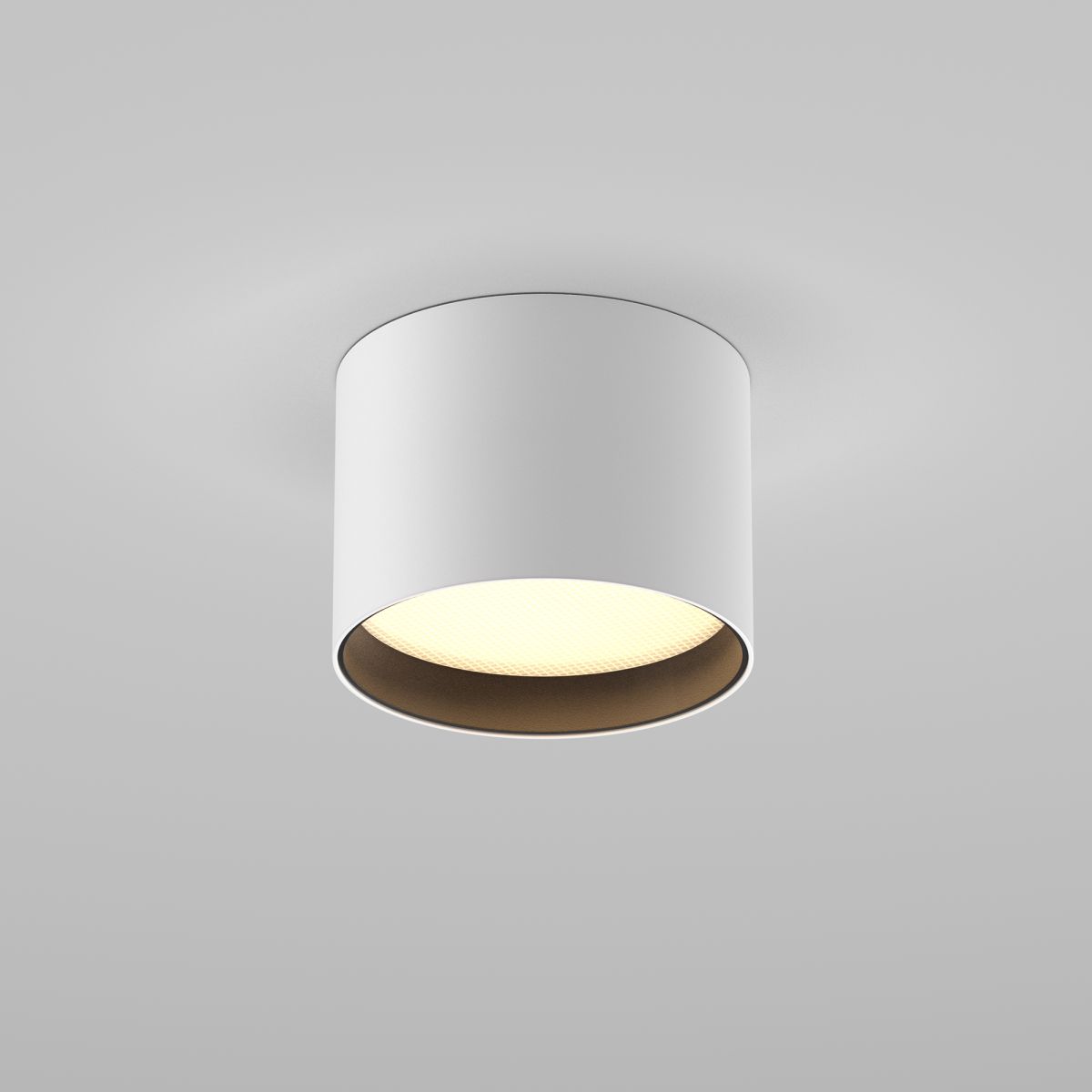 потолочный светильник maytoni technical glare c127cl-l7w3k-w