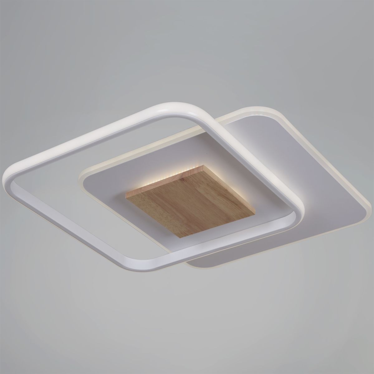 потолочная люстра reluce 08000-0.5-450 wh+wood