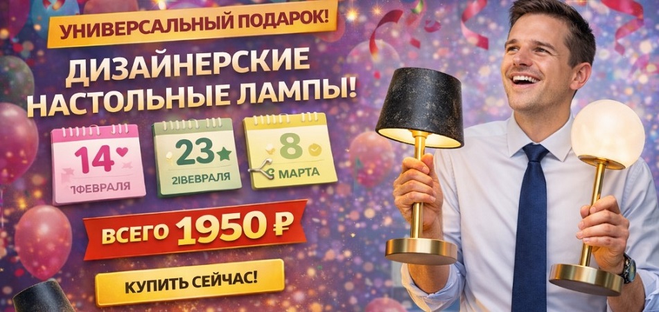 Подари лампу!