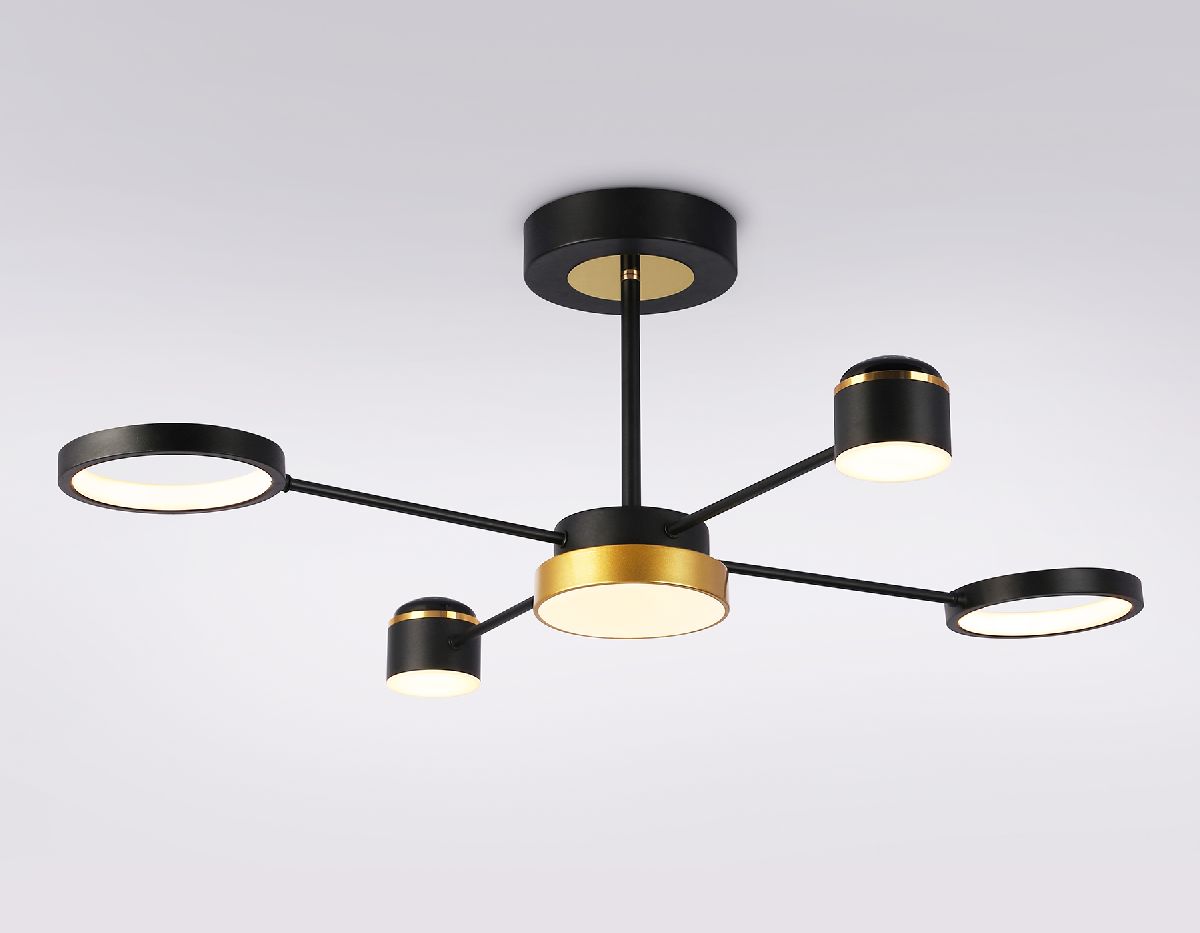 люстра на штанге ambrella light linetech fl51632