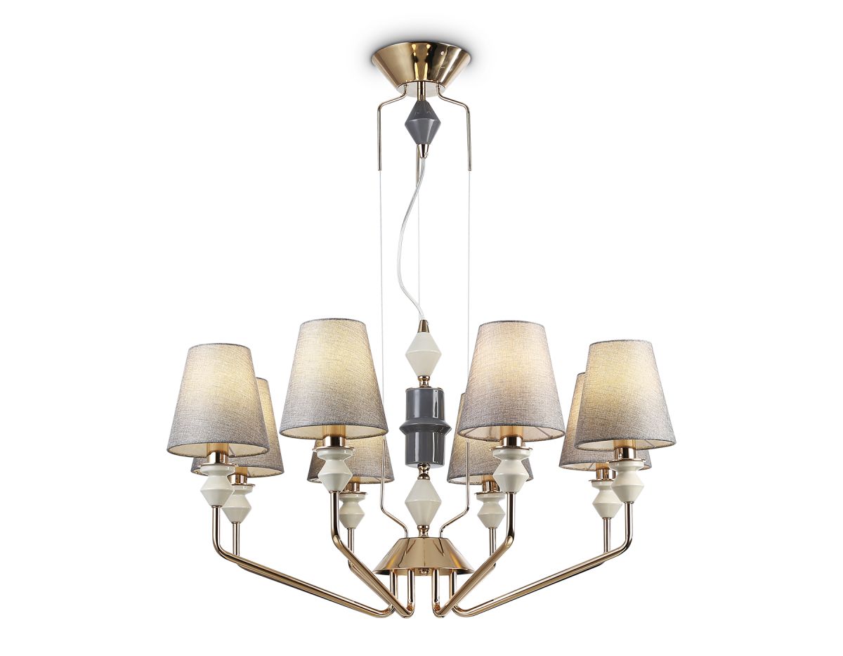 подвесная люстра ambrella light high light ceramo classic lh75403