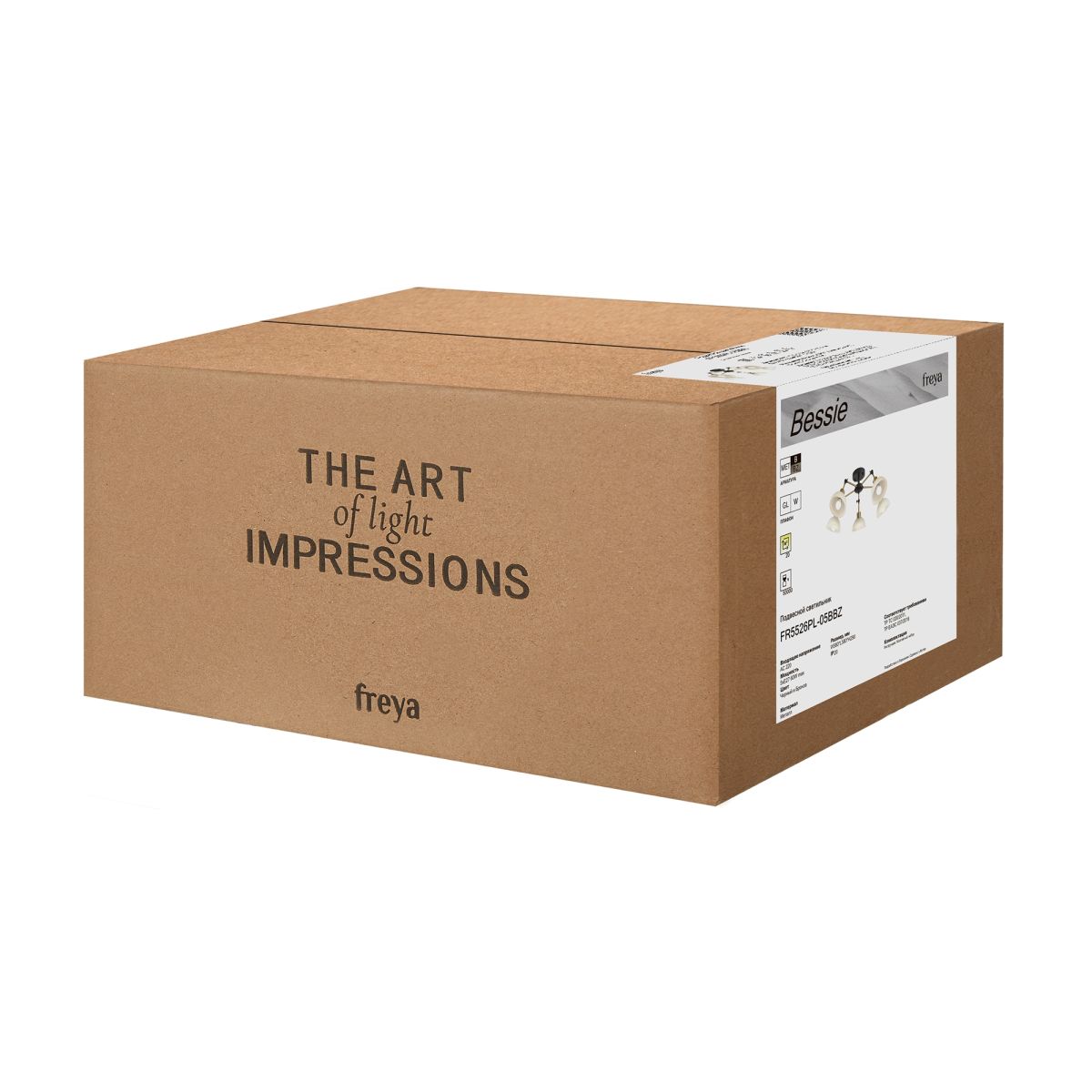 потолочная люстра freya bessie fr5526pl-05bbz