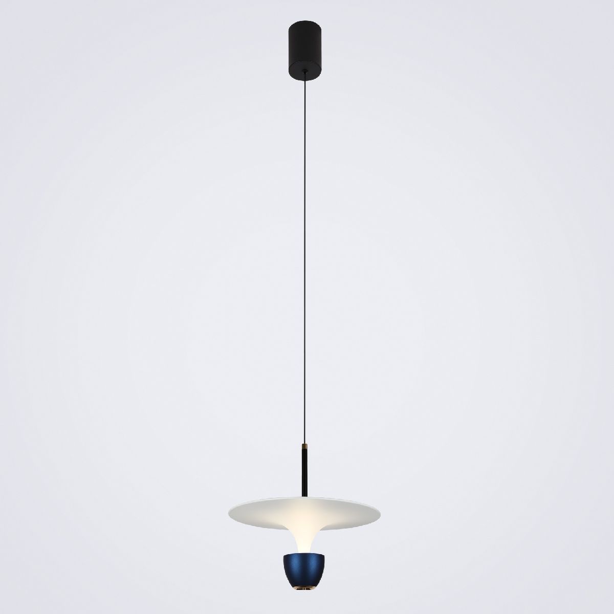 подвесной светильник led4u l8755-1 bl