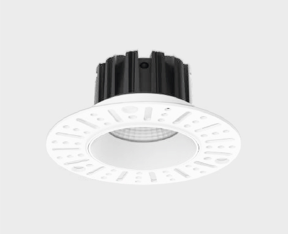 встраиваемый светильник italline it02-028 white 4000k