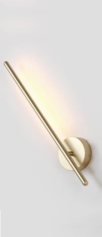 настенный светодиодный светильник crystal lux verde ap l500 gold