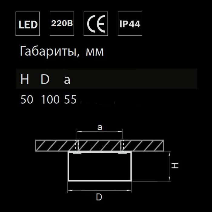 потолочный светодиодный светильник lightstar zolla 213917