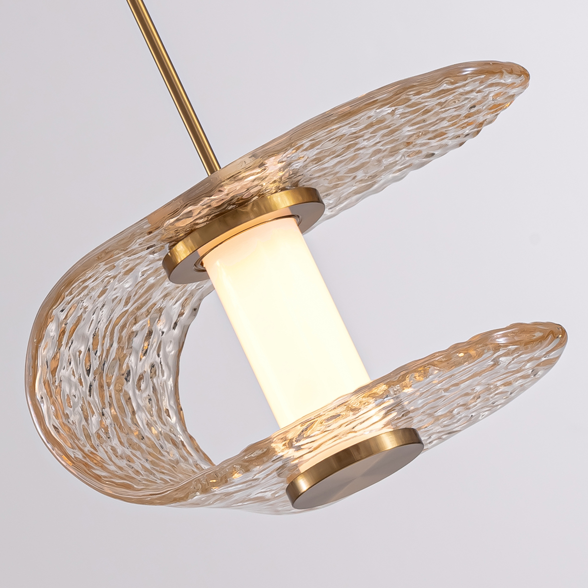 подвесной светильник delight collection md24020901-3b gold/cognac