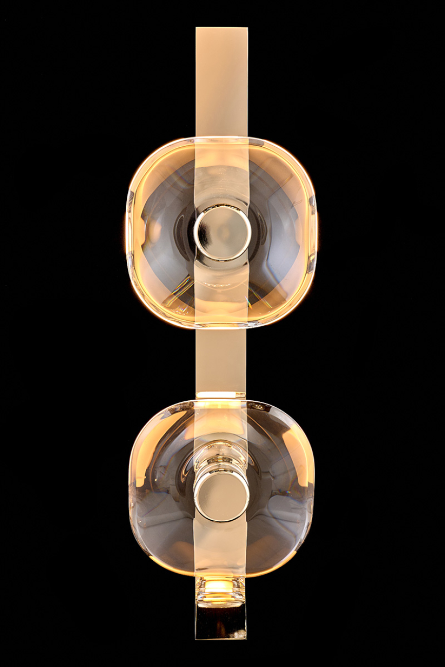 бра illusion le3022/2w ch