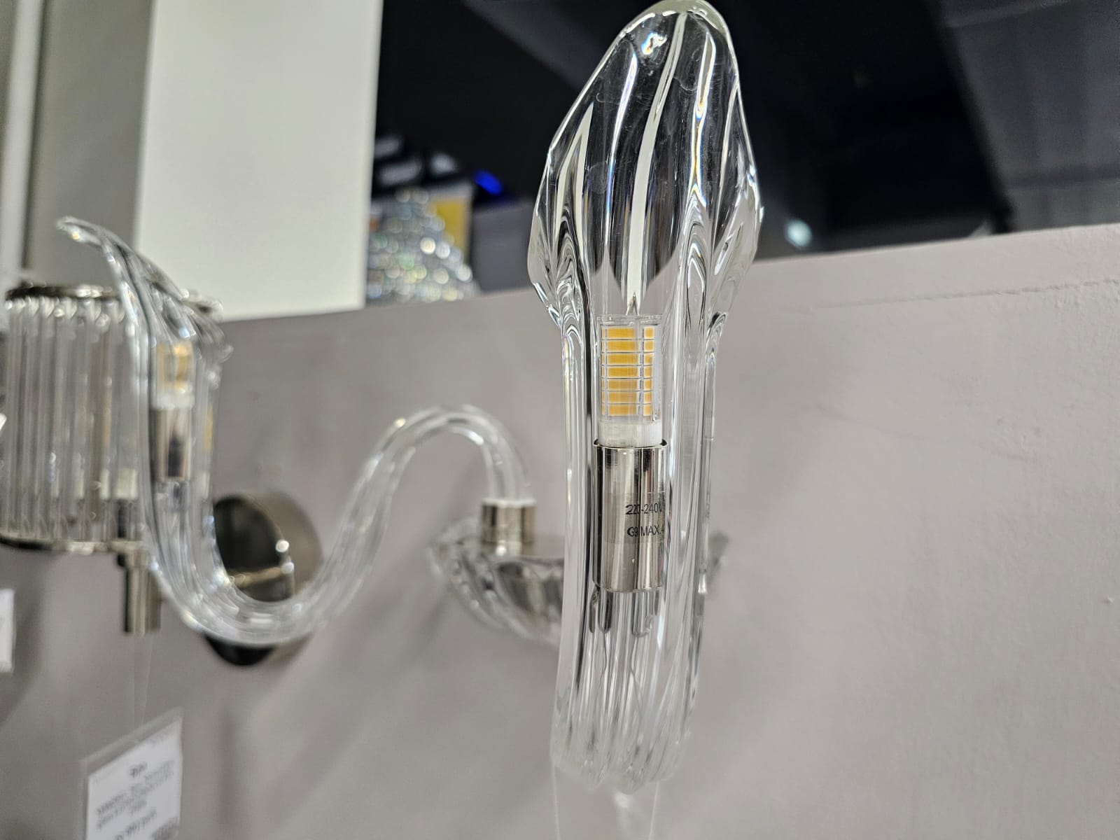 бра newport 3652/a nickel м0070042