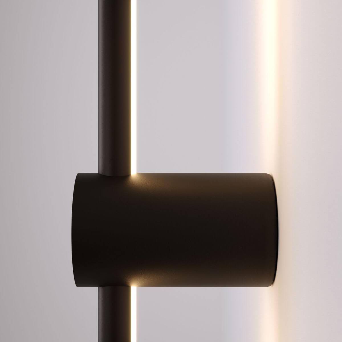 бра elektrostandard cane mrl led 1114 черный 4690389182440